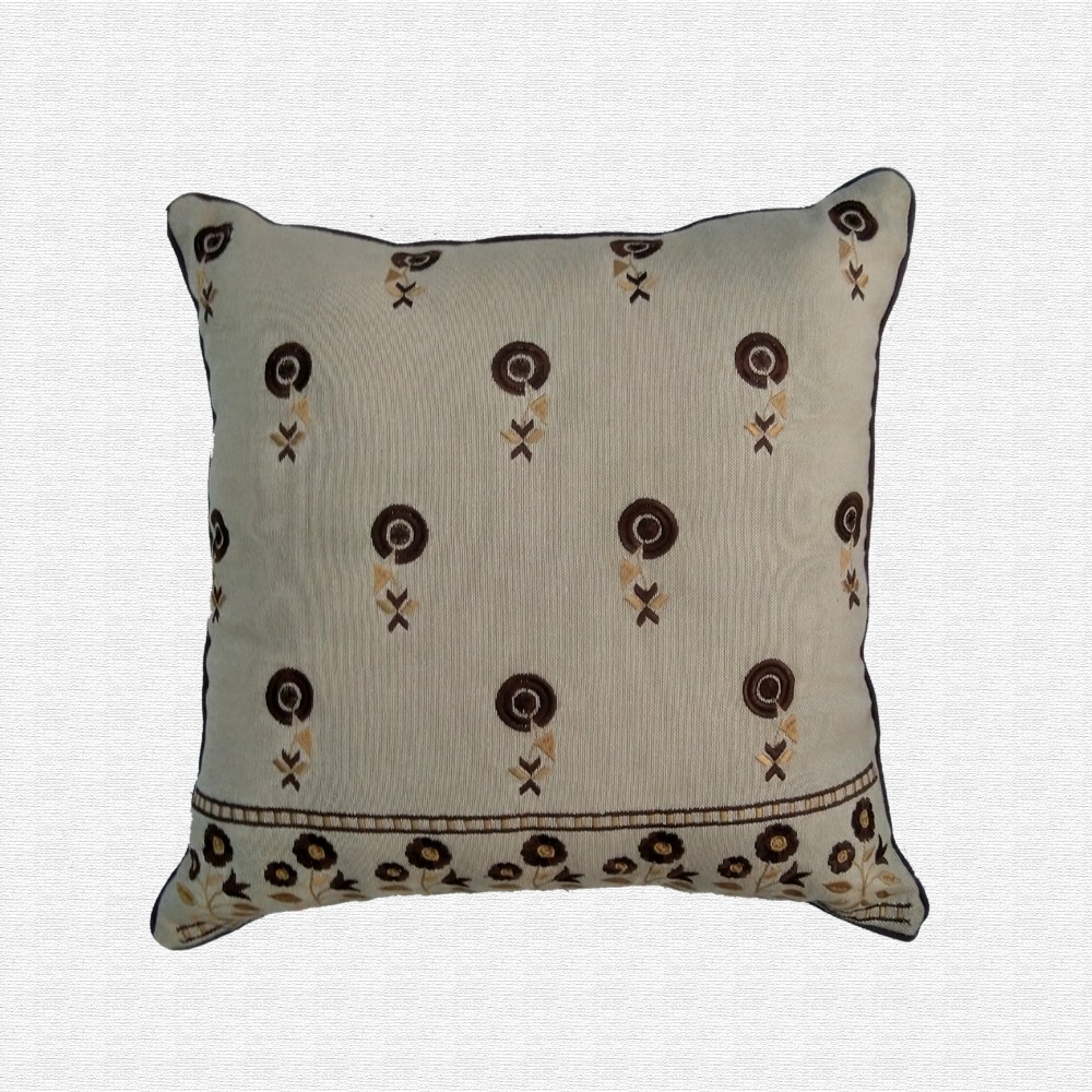 Embroidered Throw Pillow Cushion Covers Set of 5