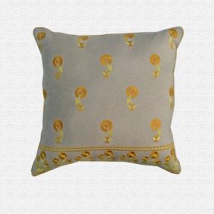 Embroidered Throw Pillow Cushion Covers Set of 5