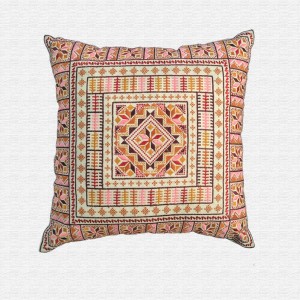 Embroidered Throw Pillow Cushion Covers Set of 5