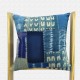 Blue Patchwork Decorative Throw Pillow Cushion Cover 16x16 Set of 2 Pcs Blue Patchwork Decorative Throw Pillow Cushion Cover 16x16 Set of 2 Pcs