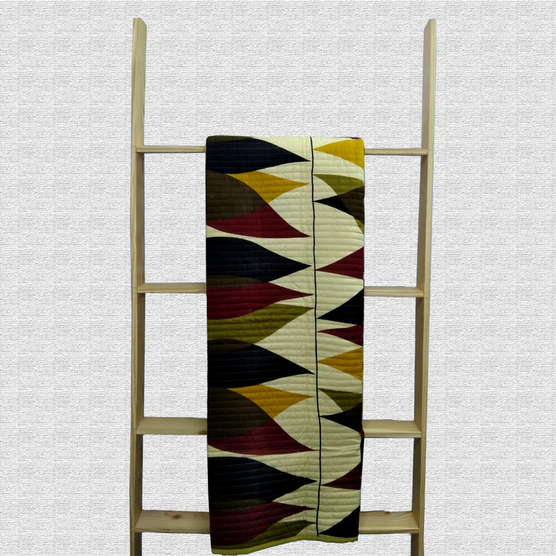 Geometric Zigzag Pattern Quilted Bed Covers Geometric Zigzag Pattern Quilted Bed Covers