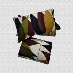 Geometric Zigzag Pattern Quilted Bed Covers 