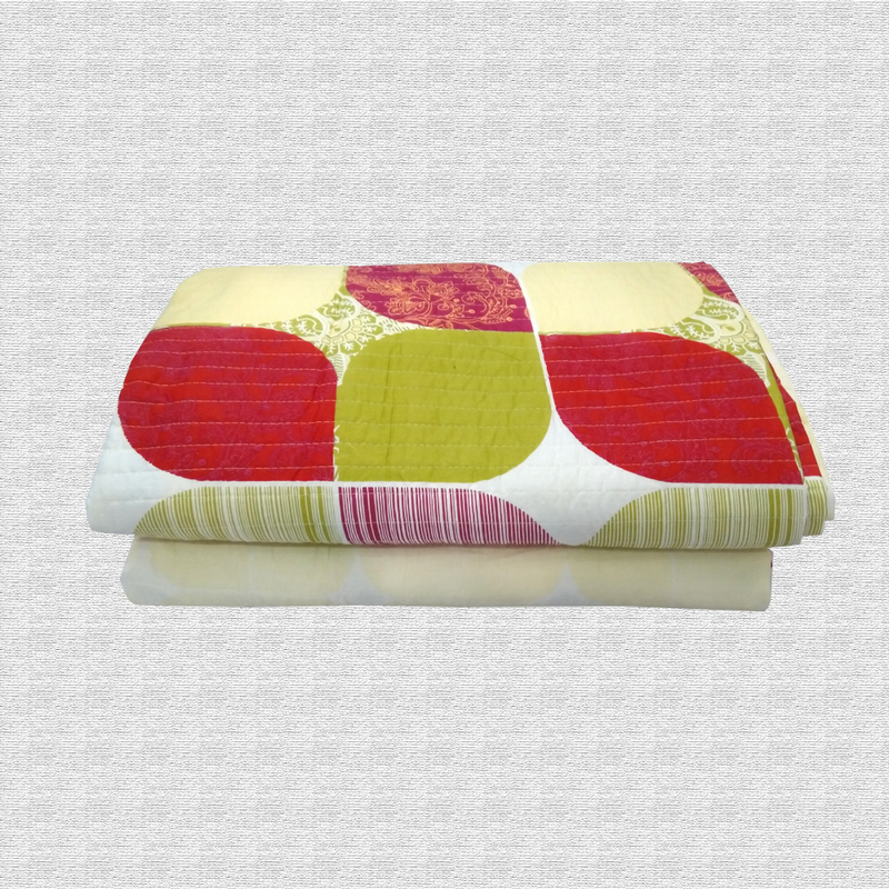Floral Pattern Quilted Bed Covers 