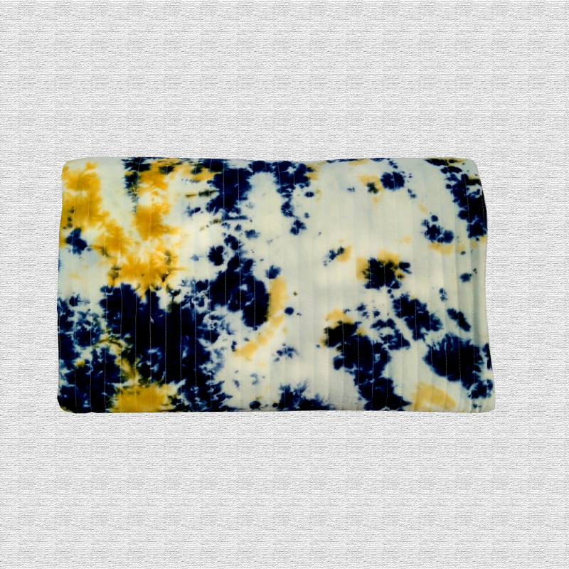 Tie n Dye Quilted bed Cover