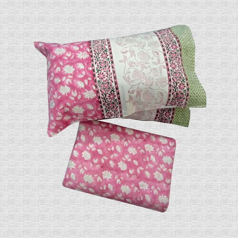 Designer Block Print Quilted Bed Covers Designer Block Print Quilted Bed Covers