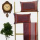 Jaipuri Geometric Print Cotton Double Bed sheet With Pillow