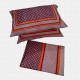Jaipuri Geometric Print Cotton Double Bed sheet With Pillow