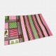 Jaipuri Geometric Print Cotton Double Bed sheet With Pillow