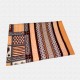Jaipuri Geometric Print Cotton Double Bed sheet With Pillow