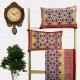 Jaipuri Floral Print Cotton Double Bed sheet With Pillow