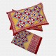 Jaipuri Floral Print Cotton Double Bed sheet With Pillow
