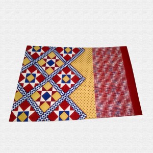 Jaipuri Floral Print Cotton Double Bed sheet With Pillow