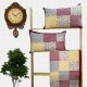 Jaipuri Geometric Print Cotton Double Bed sheet With Pillow
