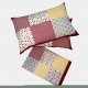 Jaipuri Geometric Print Cotton Double Bed sheet With Pillow