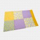 Jaipuri Geometric Print Cotton Double Bed sheet With Pillow
