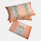 Block Print Floral Double bed Sheet with Pillow