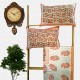 Block Print Floral Double bed Sheet with Pillow