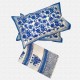 Block Print Floral Double bed Sheet with Pillow