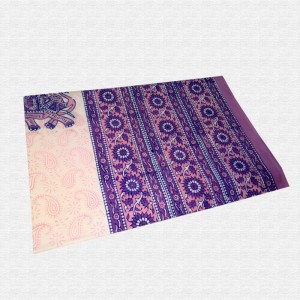 Block Print Floral Double bed Sheet with Pillow