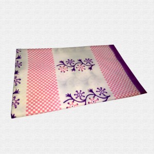 Block Print Floral Double bed Sheet with Pillow