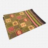 Jaipuri Floral  Print Cotton Single Bed sheet With Pillow