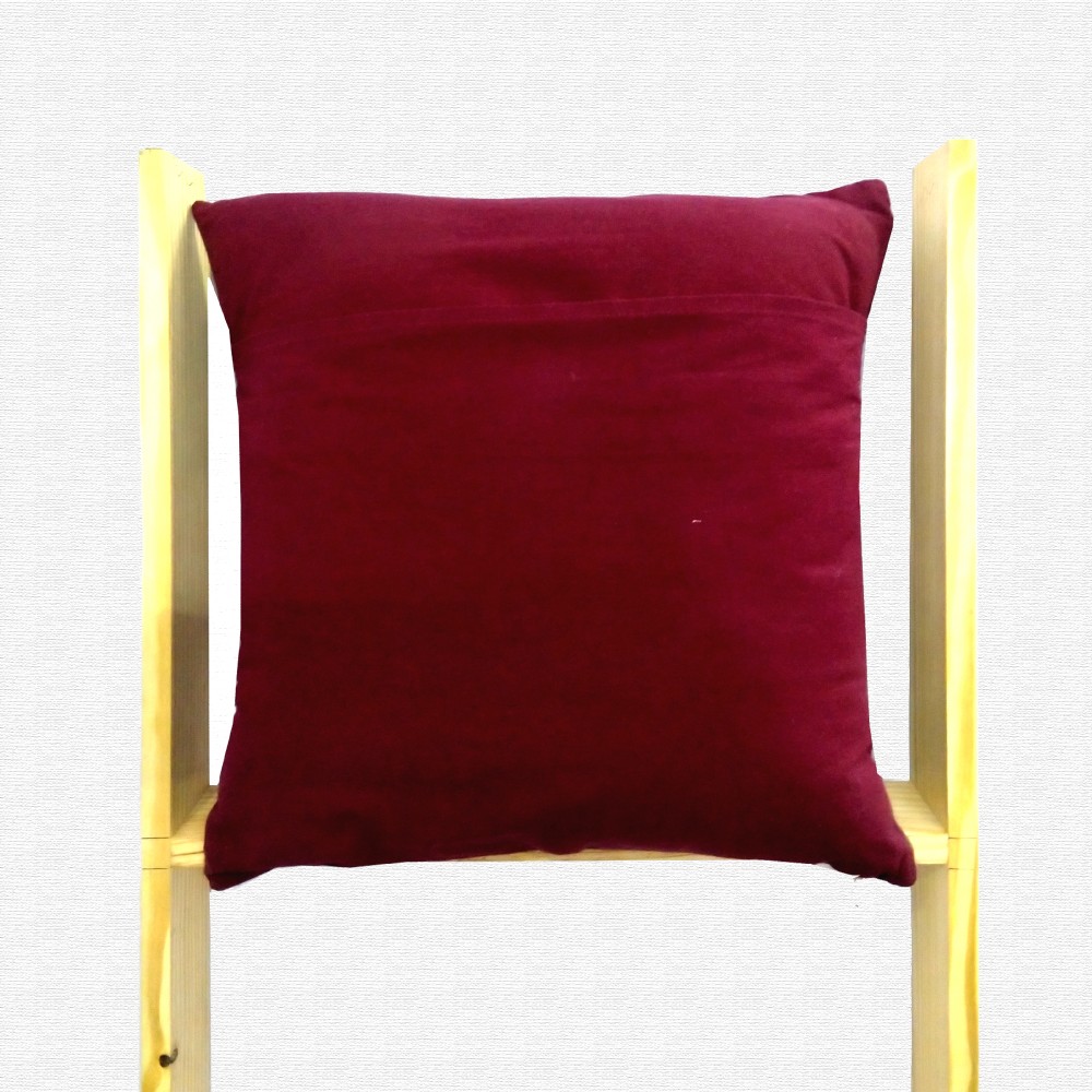 Printed Jaipuri Traditional Motif Throw Pillow Cushion Cover 16x16 Set of 5