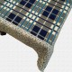 Chenille Geometric Pattren Centre Table Cover 