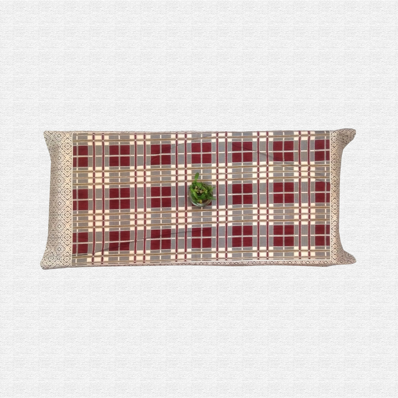 Chenille Geometric Pattren Centre Table Cover 