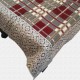 Chenille Geometric Pattren Centre Table Cover 