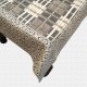 Chenille Geometric Pattren Centre Table Cover 