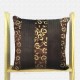 Velvet Floral  Embroidery Throw Pillow Cushion Cover Set of 5