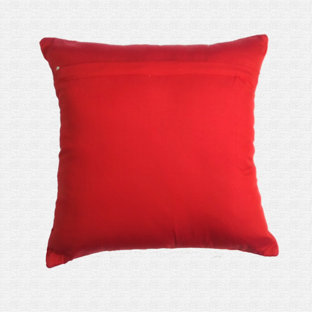 Velvet Zardozi Work Throw Pillow Cushion Cover Set of 5