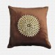 Velvet Zardozi Work Throw Pillow Cushion Cover Set of 5