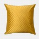 Geometric Pattern Quilted Throw Pillow Cushion Cover Set of 5