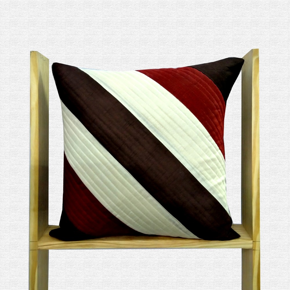 Geometric Patchwork Pattern Quilted Throw Pillow Cushion Cover Set of 5 Geometric Patchwork Pattern Quilted Throw Pillow Cushion Cover Set of 5