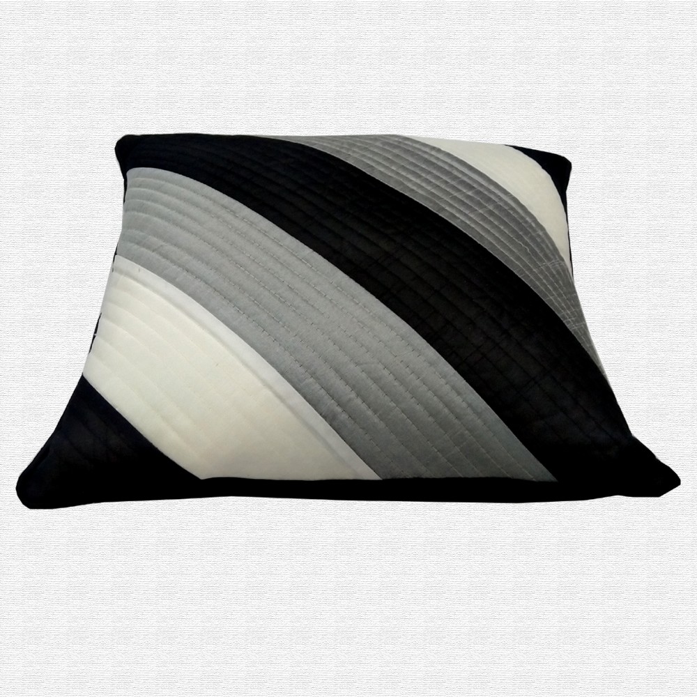 Geometric Patchwork Pattern Quilted Throw Pillow Cushion Cover Set of 5 Geometric Patchwork Pattern Quilted Throw Pillow Cushion Cover Set of 5