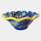 Original Blue Pottery lotus shape bowl