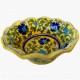 Original Blue Pottery lotus shape bowl