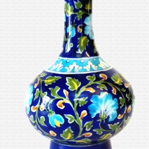 Original Blue Pottery surahi