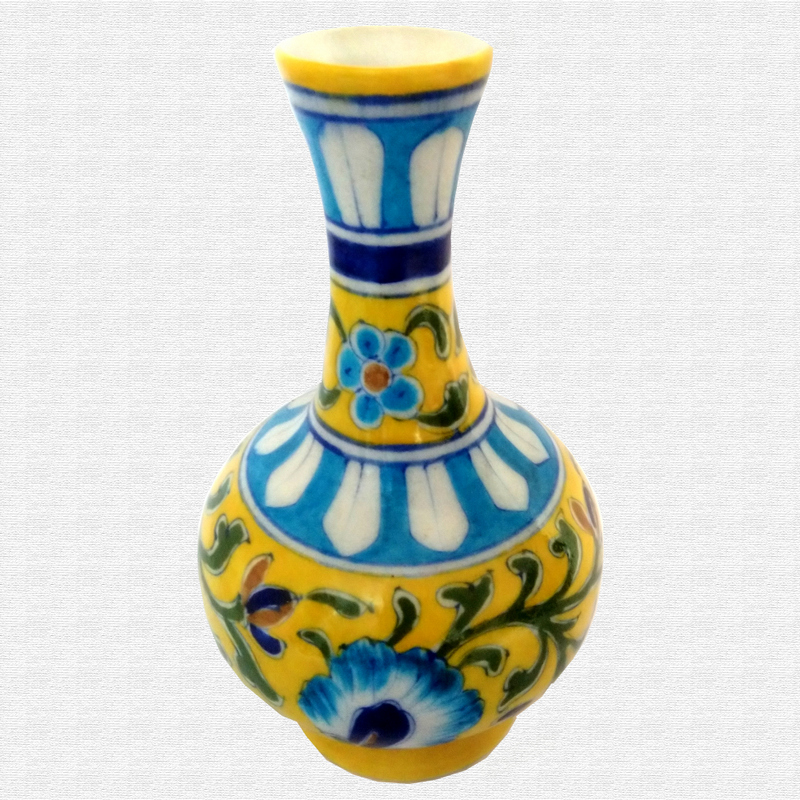 Original Blue Pottery surahi
