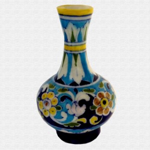 Original Blue Pottery surahi