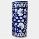 Original Blue Pottery flower vase cylinder shape Original Blue Pottery flower vase cylinder shape