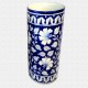 Original Blue Pottery flower vase cylinder shape Original Blue Pottery flower vase cylinder shape