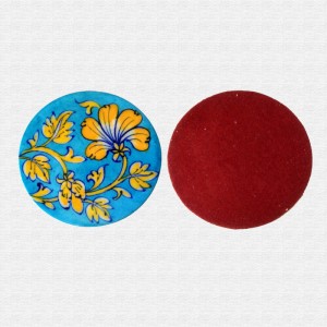 Original Blue Pottery coaster set