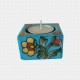 Original Blue Pottery candle square Original Blue Pottery candle square