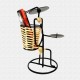 Metal Craft basket Lady Table Pen Holder & T light Holder 
